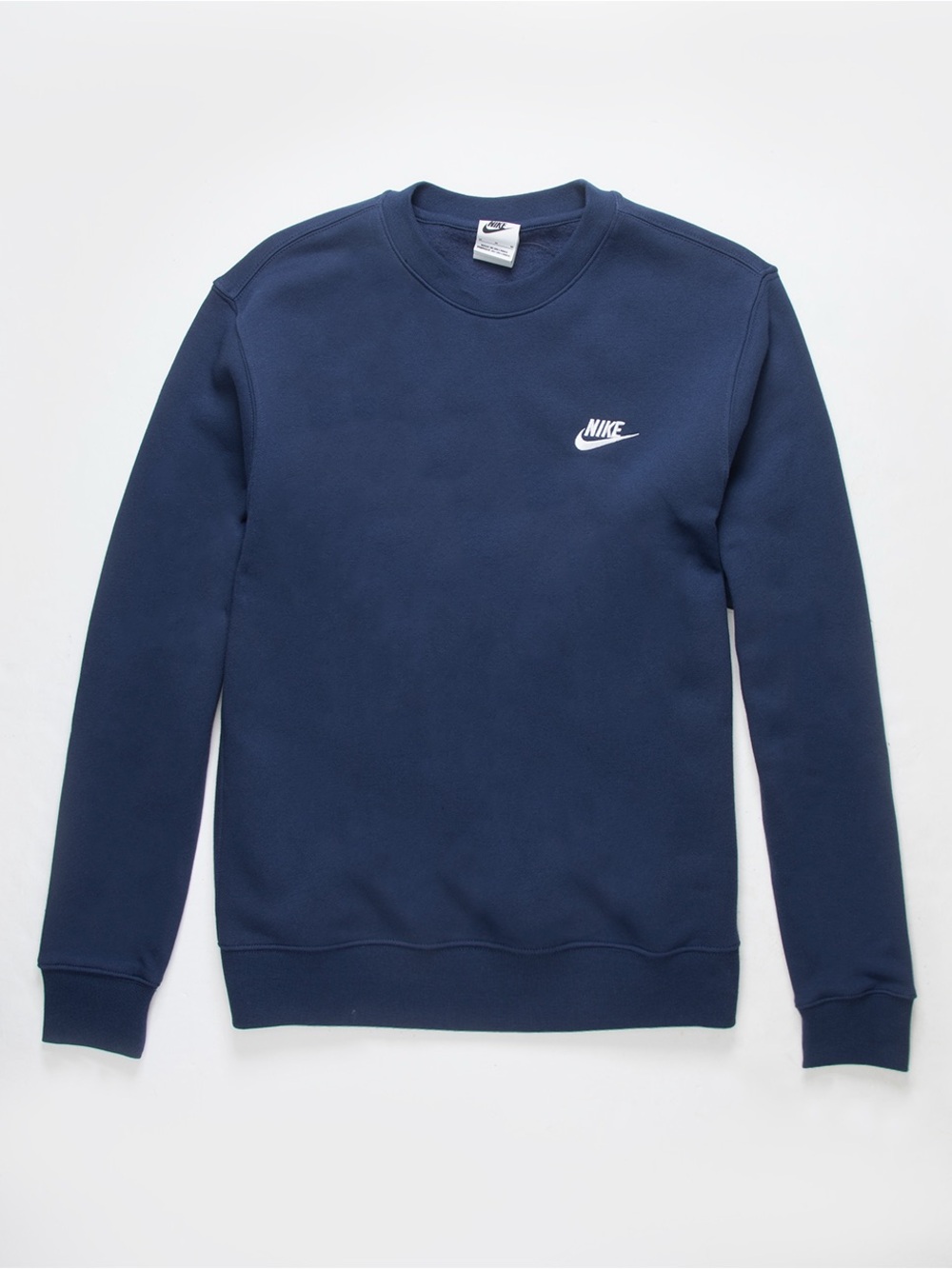 Nike Sportswear Club Fleece Crewneck Sweatshirt Navy M
